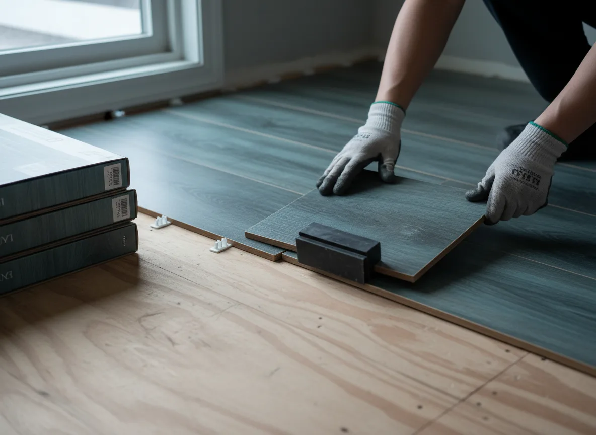 Luxury Vinyl Plank Installation company in Bogue, KS